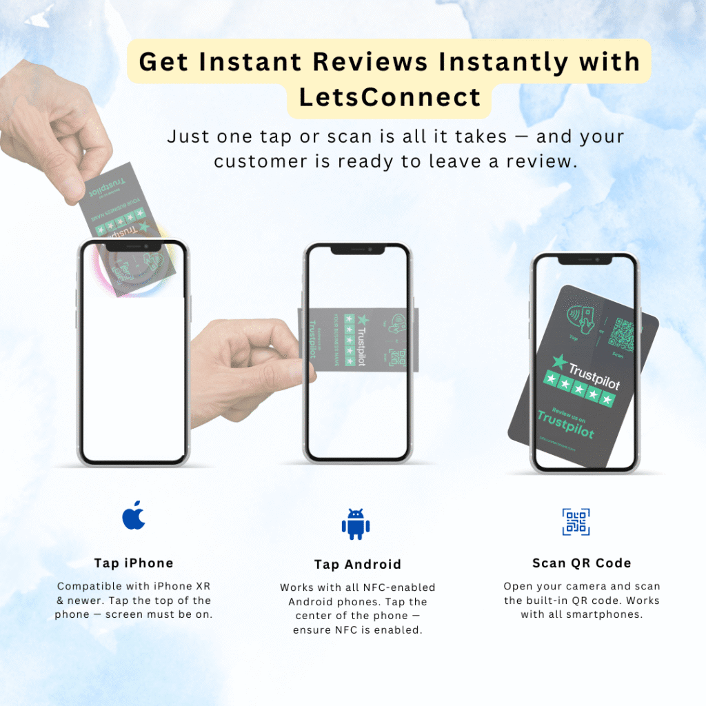 Trustpilot Nfc Review Card