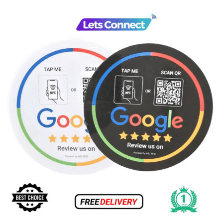 Nfc &Amp; Qr Google Review Stickers Image