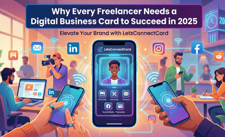 Why Every Freelancer Needs A Digital Business Card To Succeed In 2025