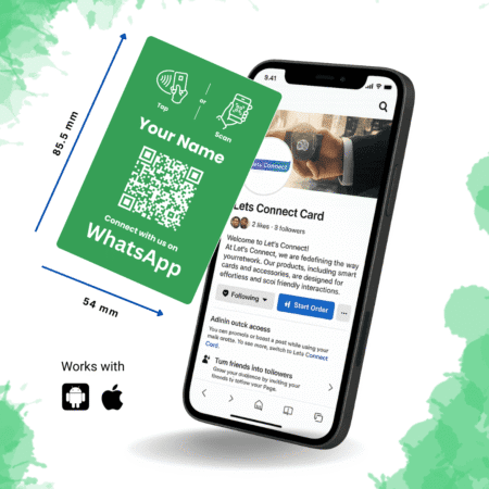 Whatsapp Business Card With Nfc Qr Code