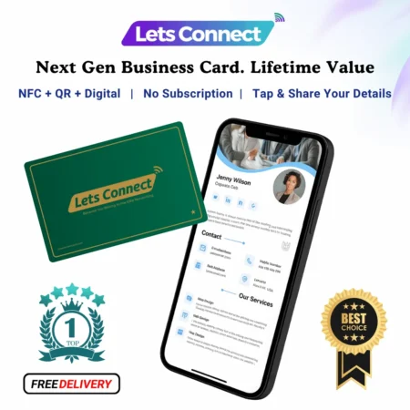 Nfc &Amp; Qr Chief Business Card