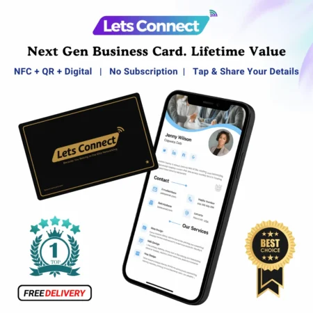Influencer Business Card with NFC & QR - Image